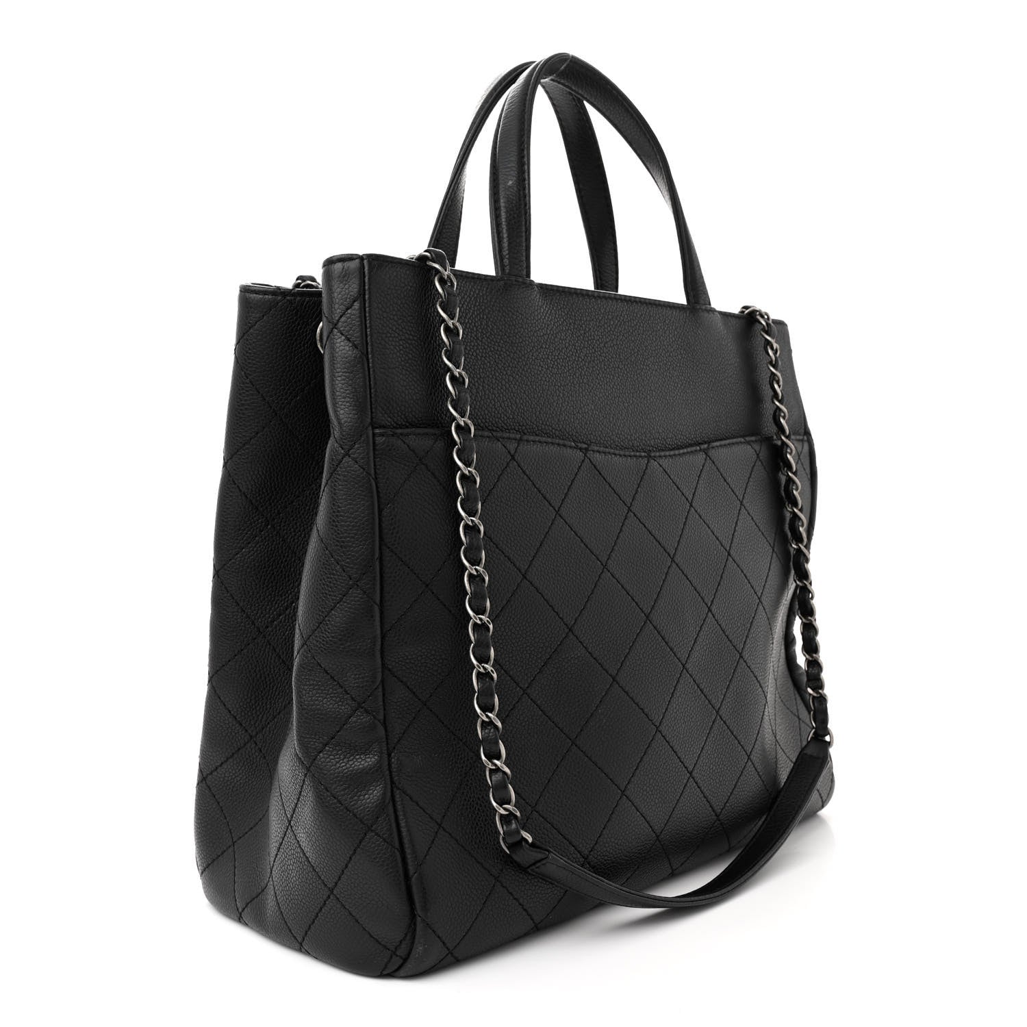 Chanel Caviar Shopping Tote Black 3 of 14