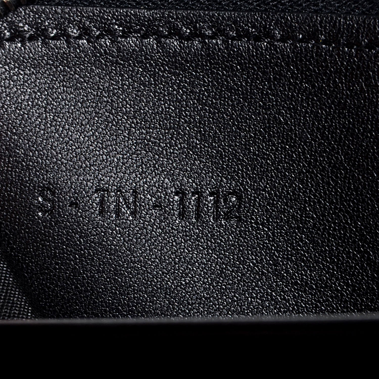 Celine Leather Hologram Holographic Zip Continental Wallet 7 of 9