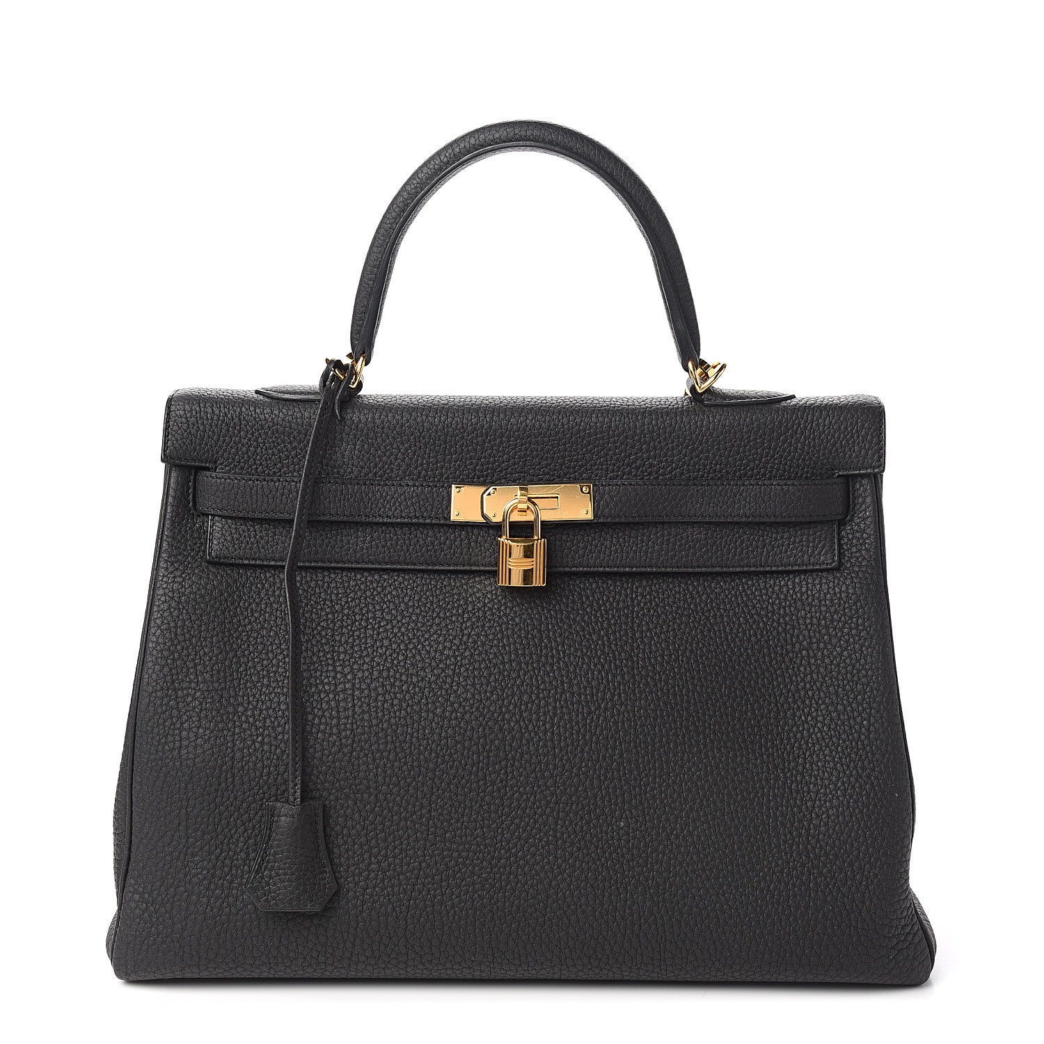 Hermes Togo Kelly Retourne 35 Black 1 of 8