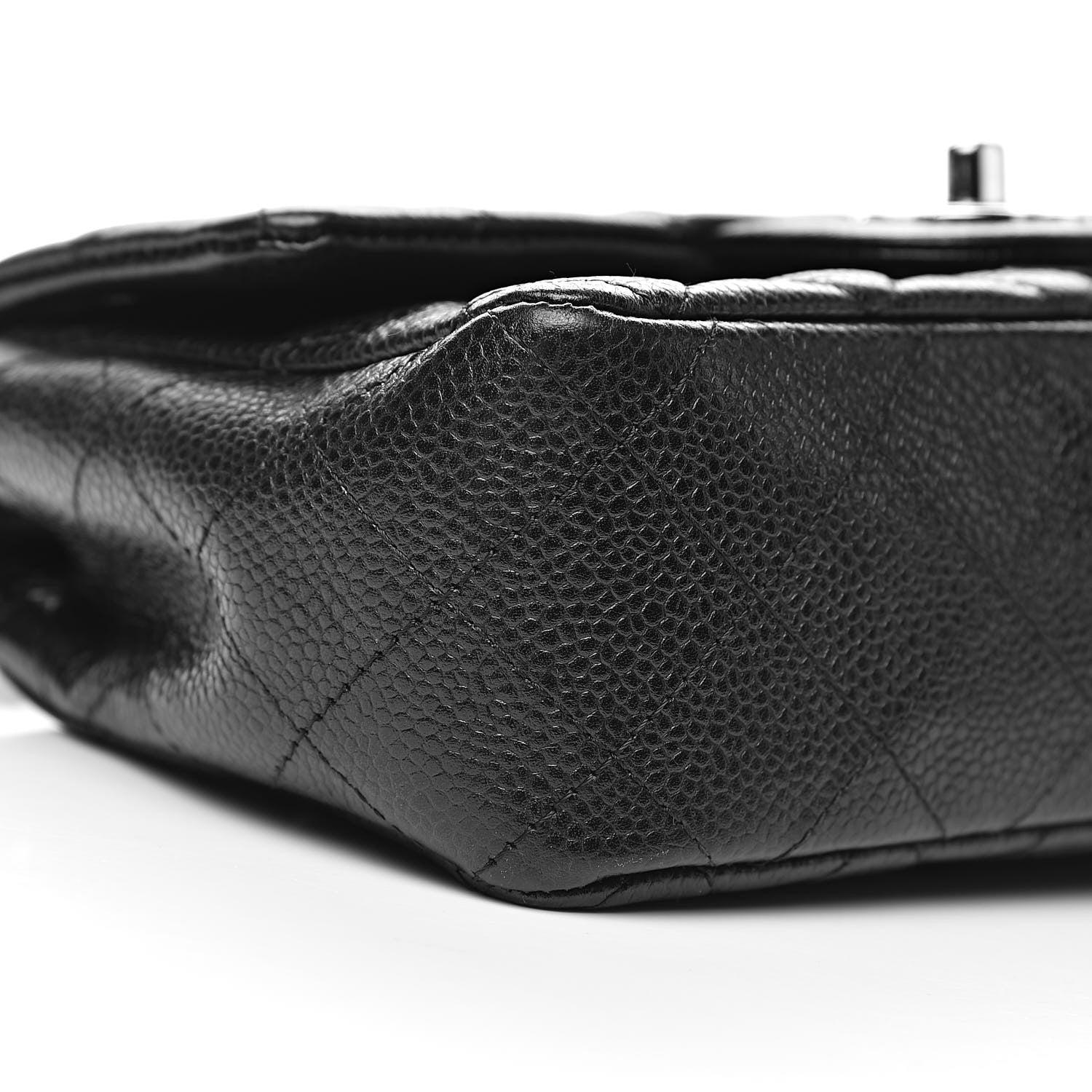 Chanel Caviar Quilted Mini Rectangular Flap Black 9 of 11