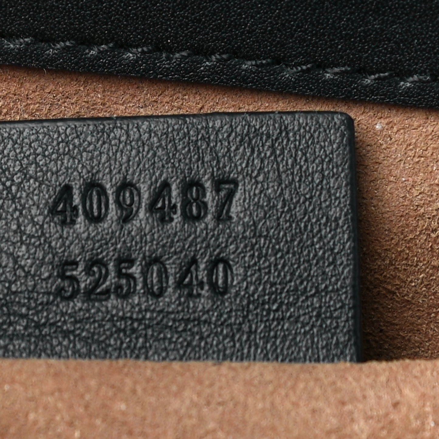 GG Supreme Monogram Calfskin Small Padlock Shoulder Bag Beige Black Cuir