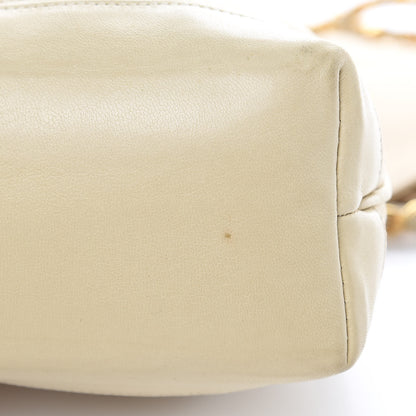 Chanel Lambskin Mini CC Drawstring Bag Beige Clair 15 of 15