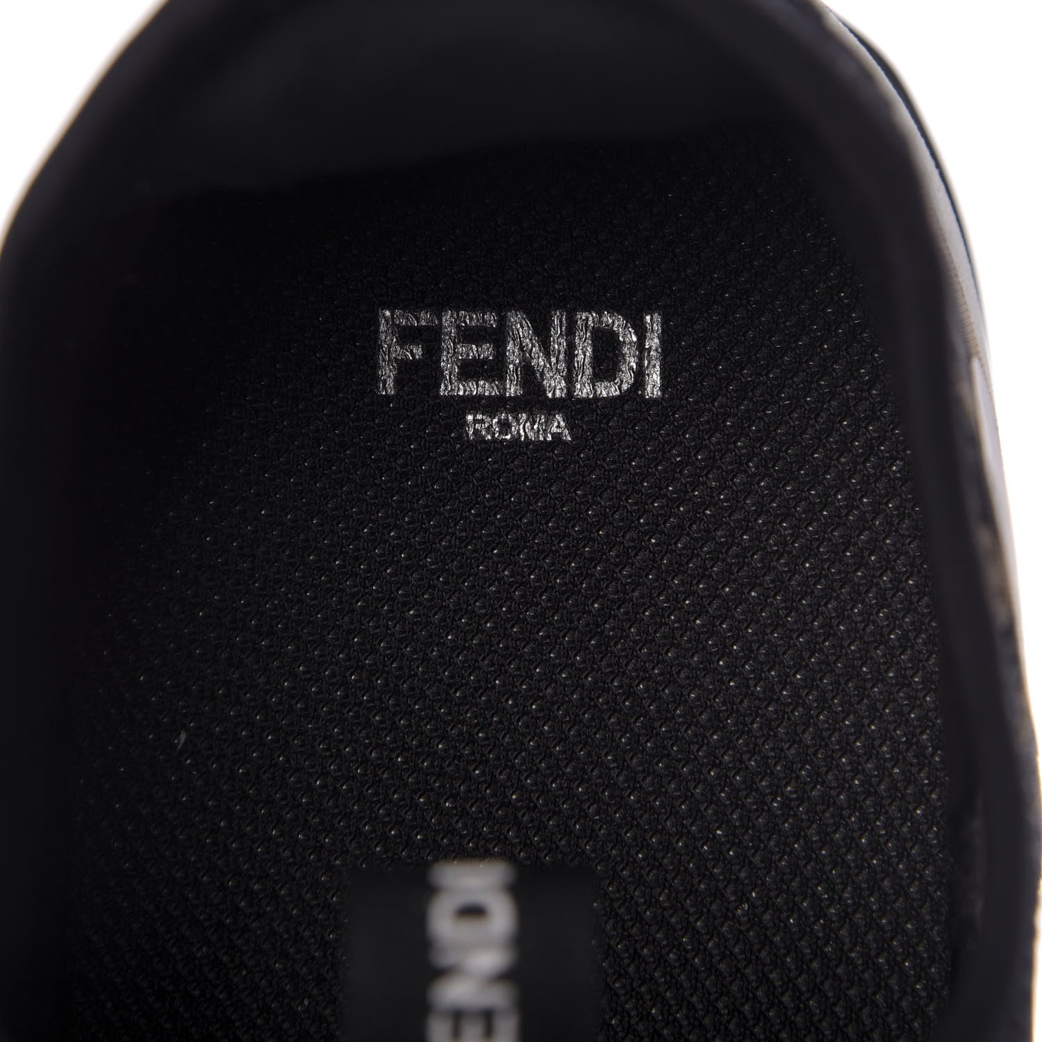 Fendi Technical Mesh Lycra FFreedom Patchwork Sneakers 39.5 Black Tobacco 8 of 10