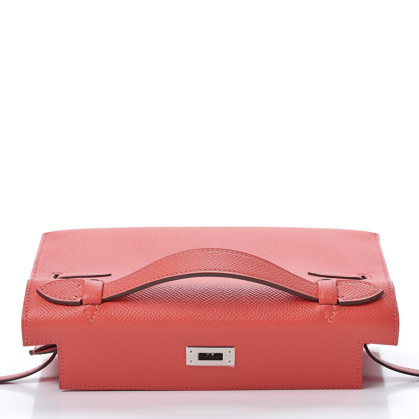 Epsom Kelly Pochette Clutch Rose Jaipur