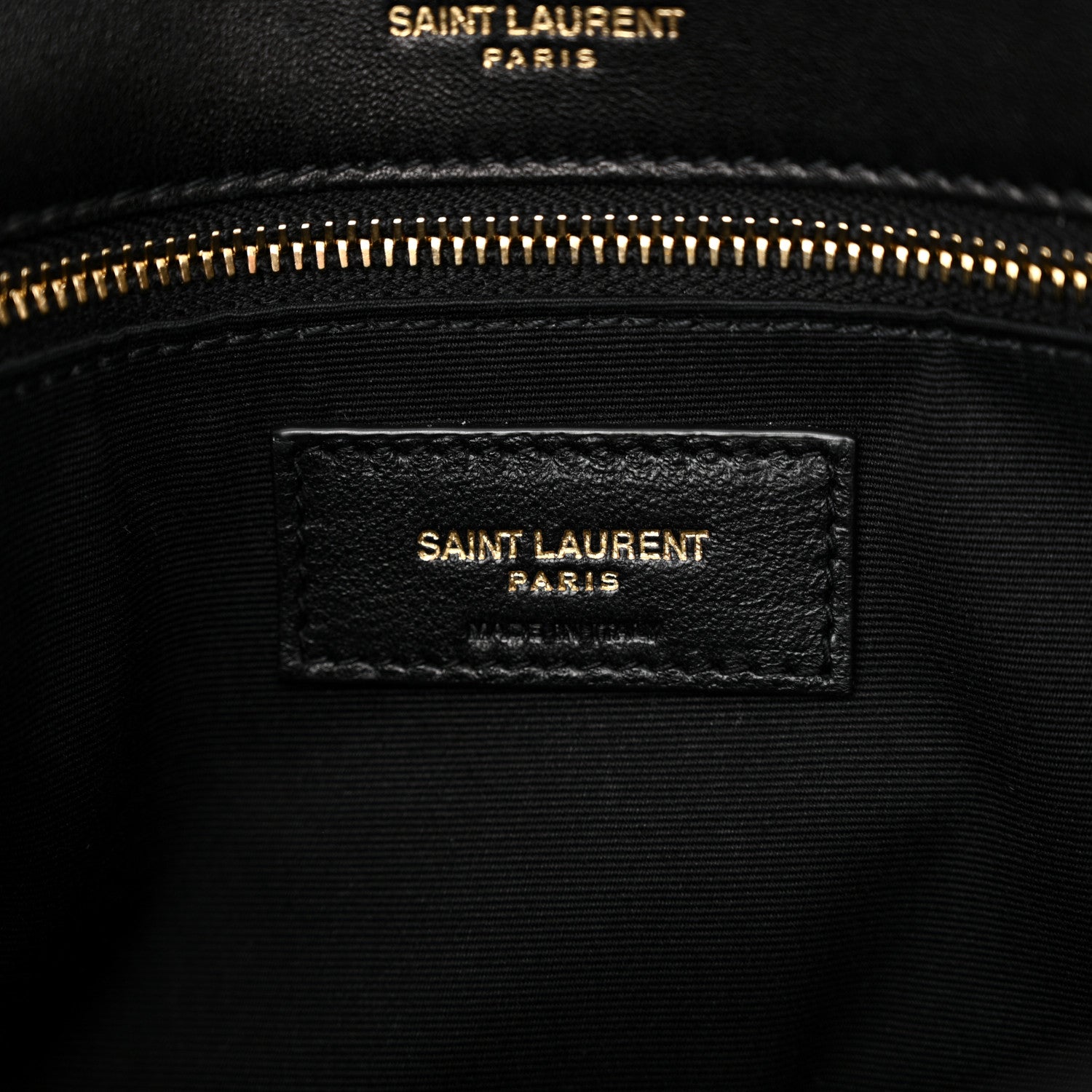 Saint Laurent Lambskin Matelasse Monogram Medium Niki Chain Satchel Black 7 of 12