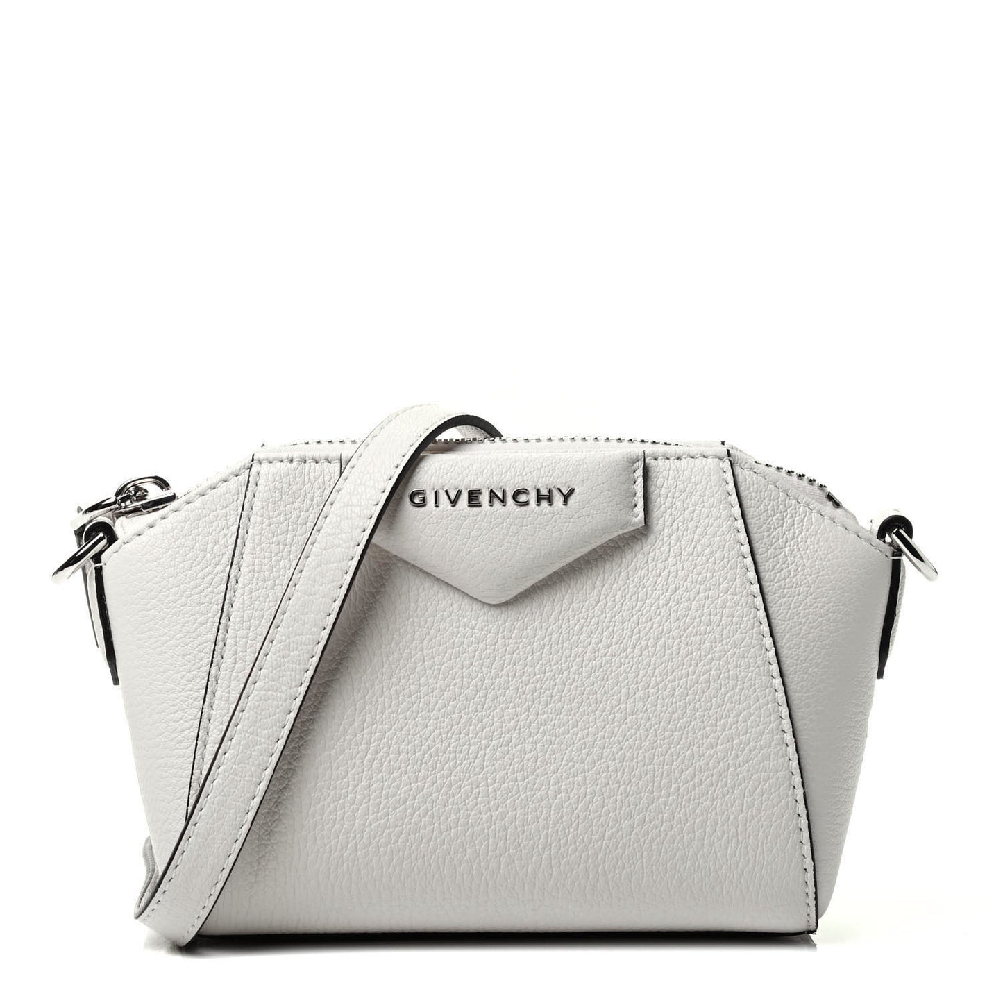 Sugar Goatskin Nano Antigona Ivory