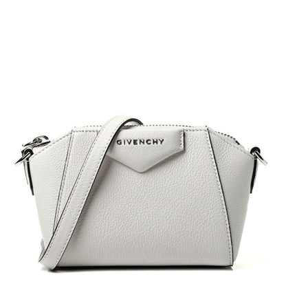 Givenchy Sugar Goatskin Nano Antigona Ivory 1 of 4