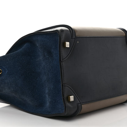 Celine Smooth Calfskin Suede Mini Tri-Color Luggage Beige 9 of 11