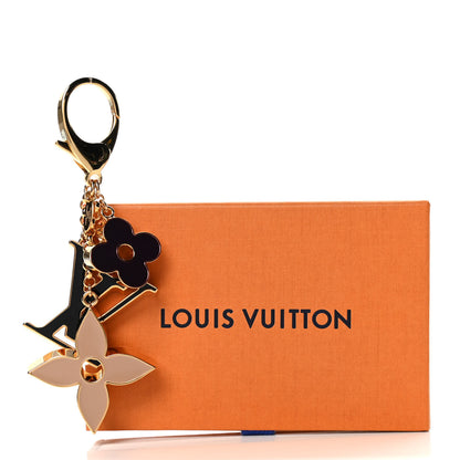 Louis Vuitton Fleur De Monogram Bag Charm Dore 7 of 7