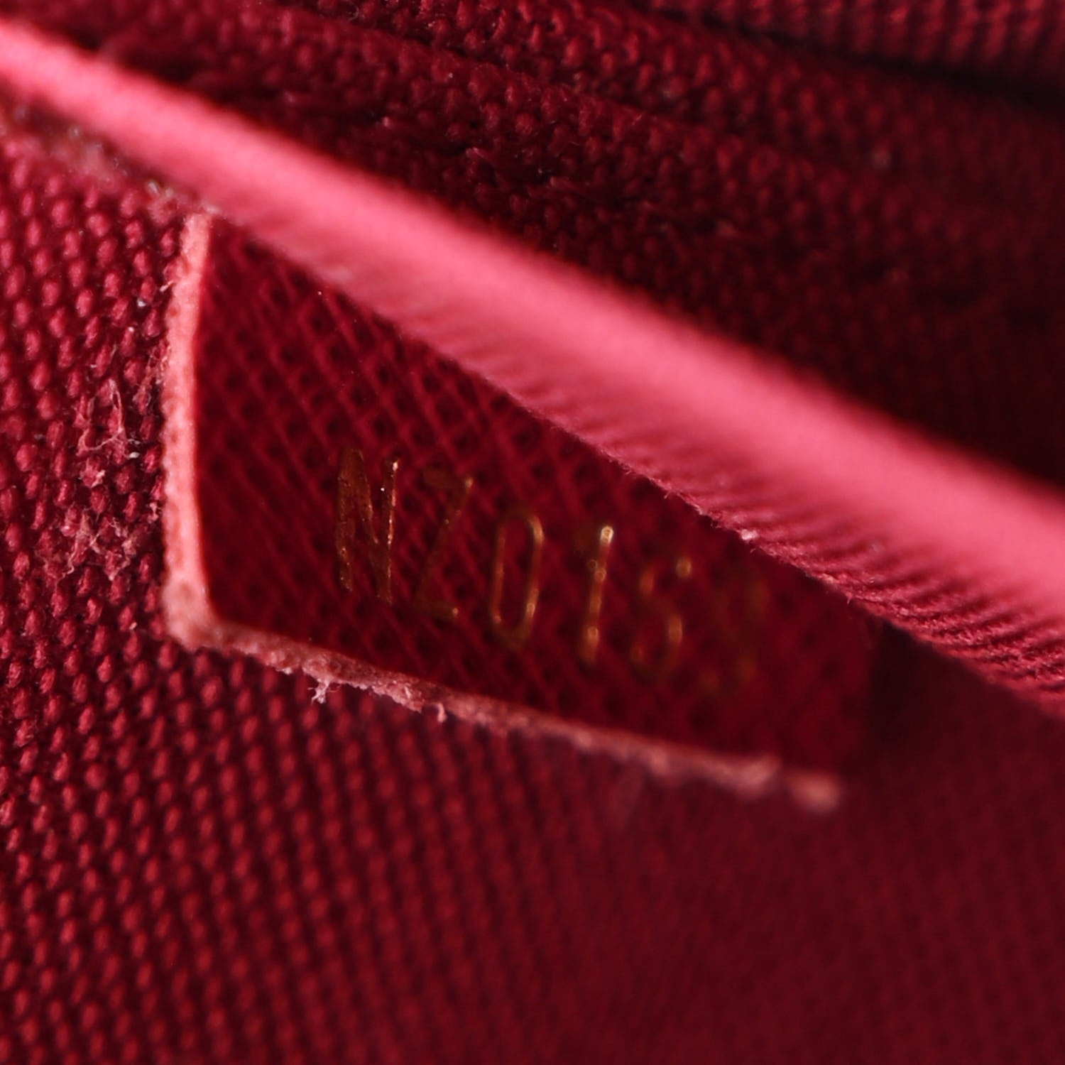 Louis Vuitton Monogram Pochette Felicie Chain Wallet Fuchsia 9 of 16