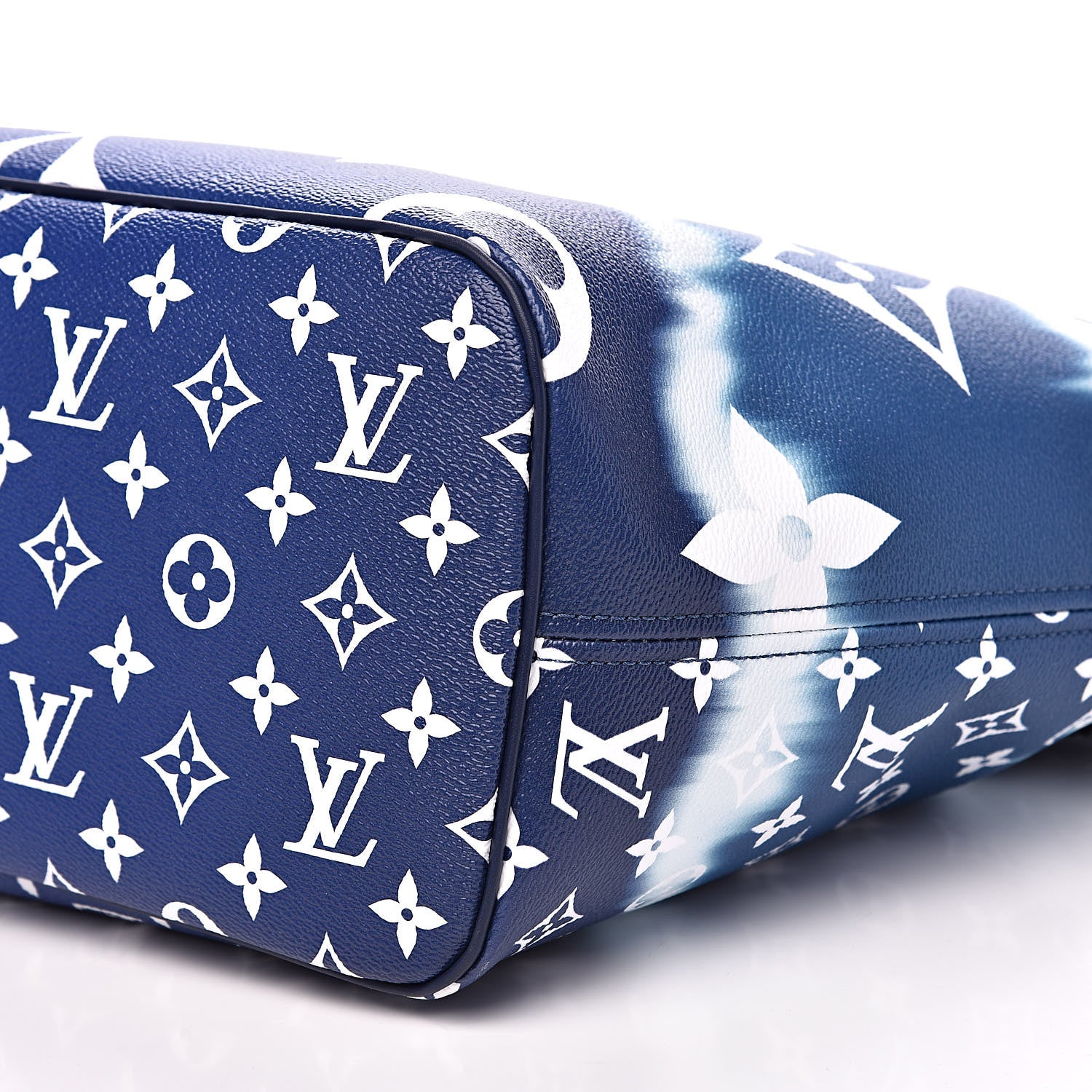 Louis Vuitton Monogram Escale Neverfull MM Blue 9 of 9