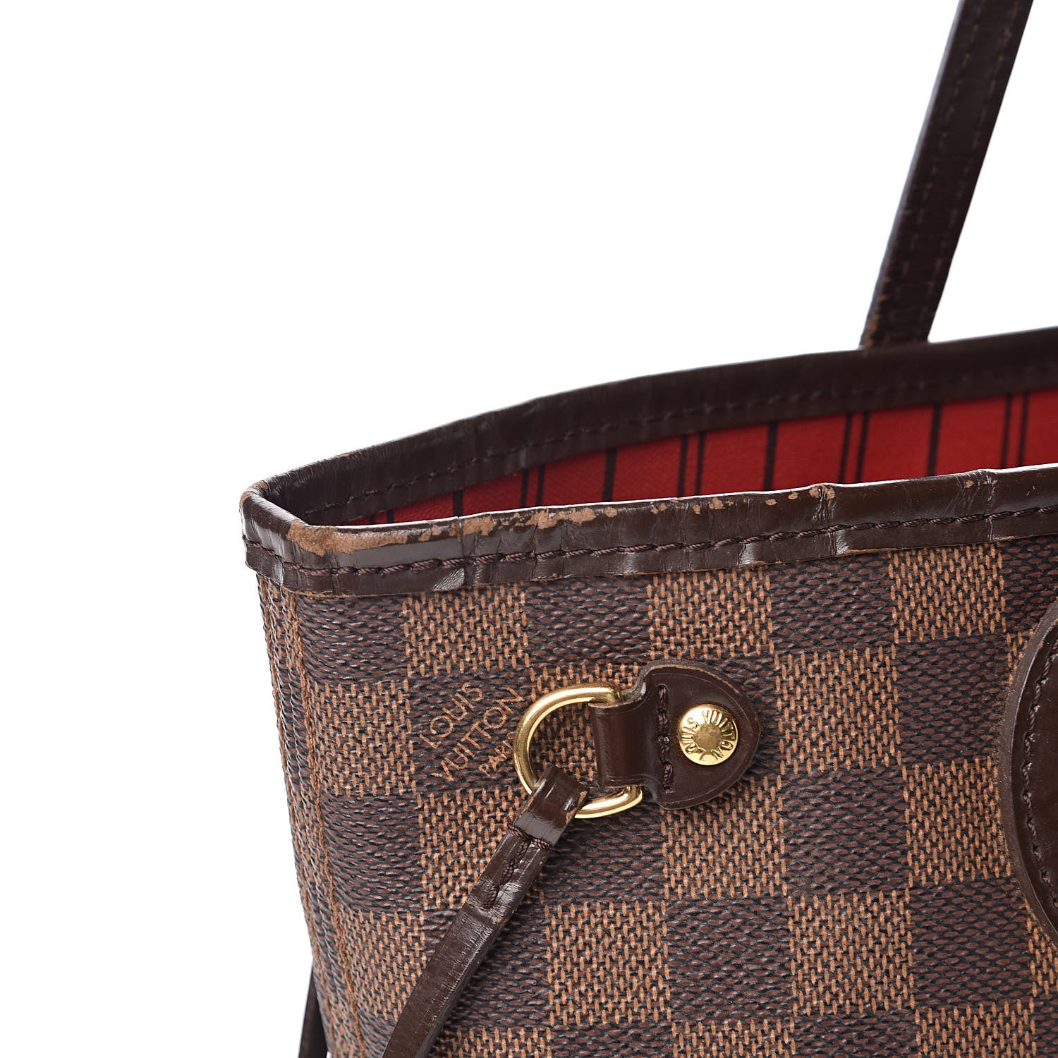 Louis Vuitton Damier Ebene Neverfull PM 12 of 13