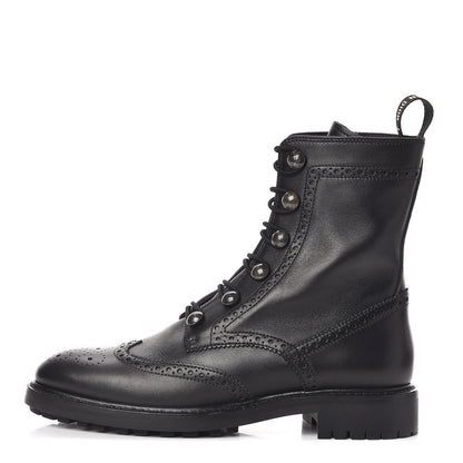 Christian Dior Calfskin Diorunit Low Boot 37 Black 1 of 8
