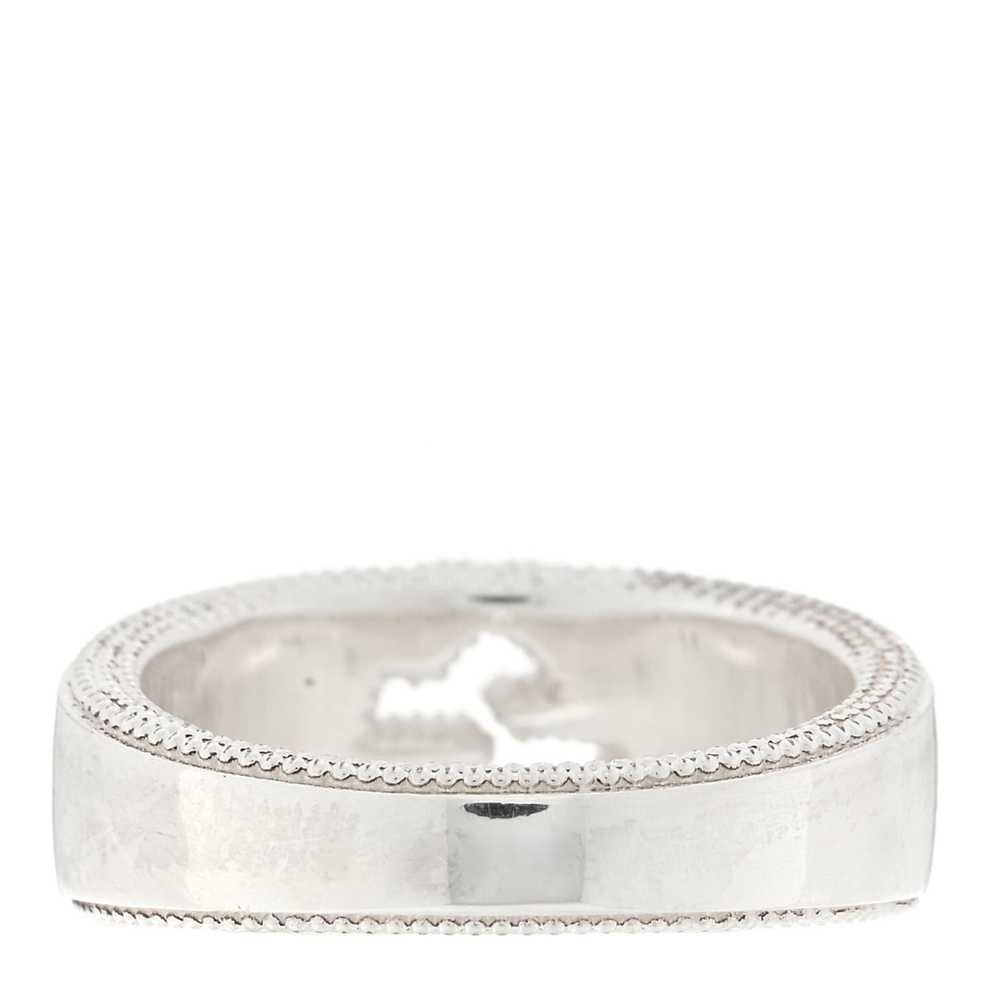 Sterling Silver GG Ring 54 6.75