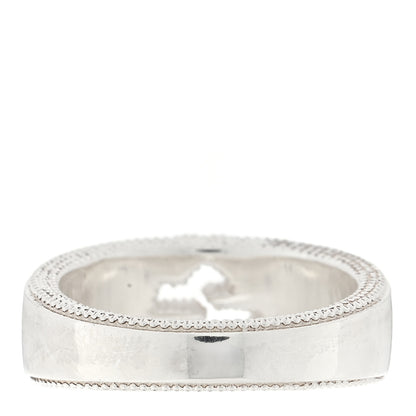Gucci Sterling Silver GG Ring 54 6.75 3 of 4