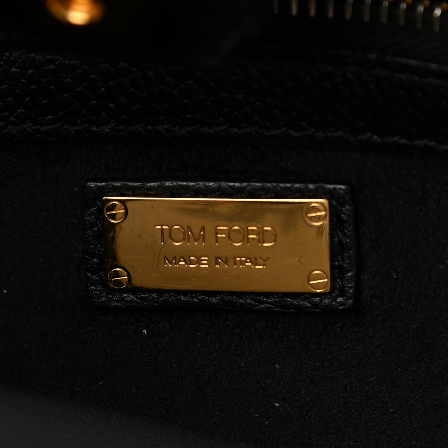Pebbled Calfskin Medium Jennifer Zip Tote Black