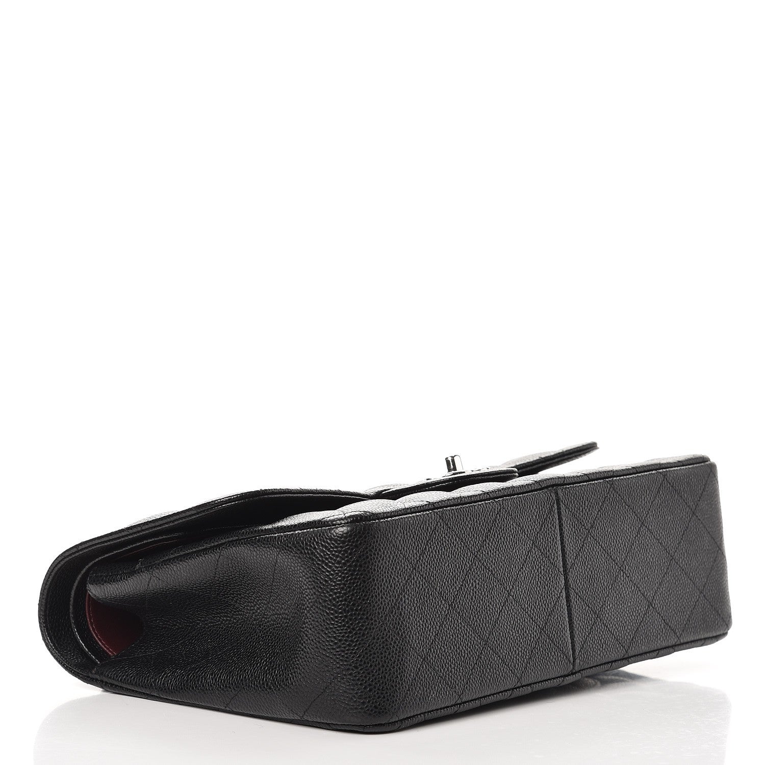 Chanel Caviar Quilted Jumbo Double Flap Black 5 of 11