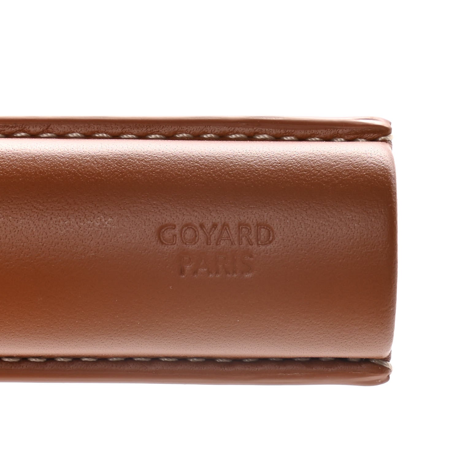 Goyard Goyardine Churchill Single Cigar Case Black Gold 13 of 17