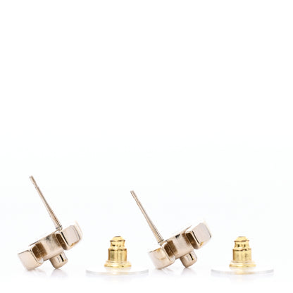Chanel Metal CC Turnlock Earrings Gold 4 of 5
