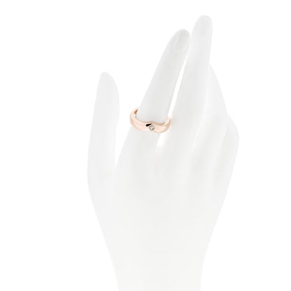 Cartier 18K Pink Gold Diamond Triandos Ring 56 7.5 2 of 5