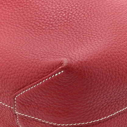Hermes Taurillon Clemence Double Sens 45 Reversible Tote Rubis Bougainvillea 19 of 25