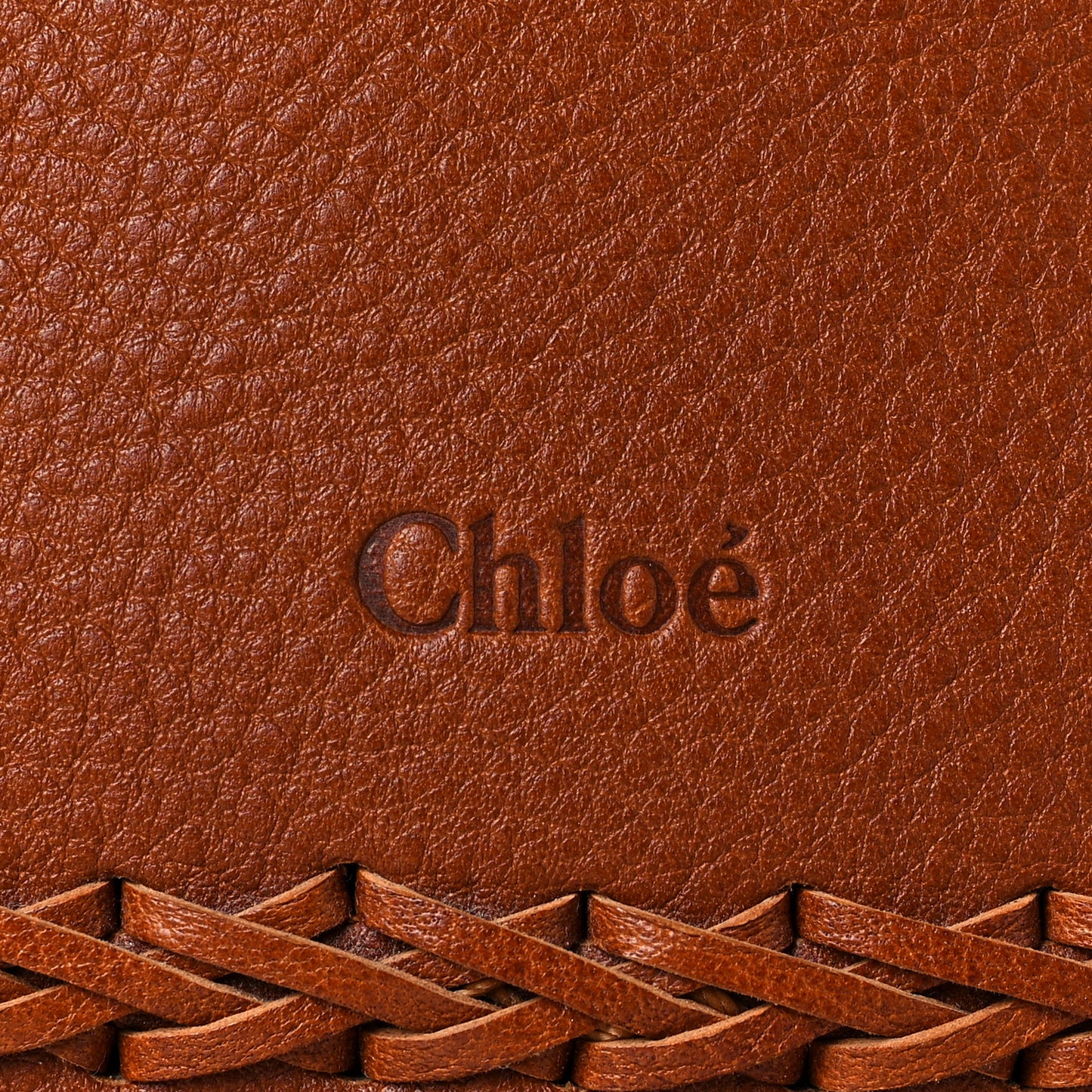 Calfskin Studded Medium Marcie Satchel Caramel