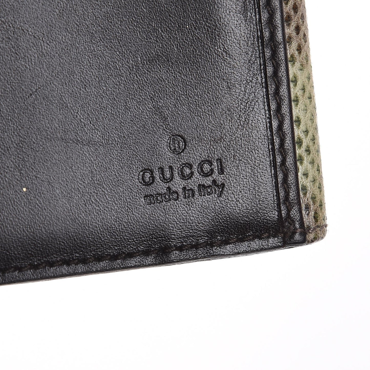 Python Continental Wallet Brown