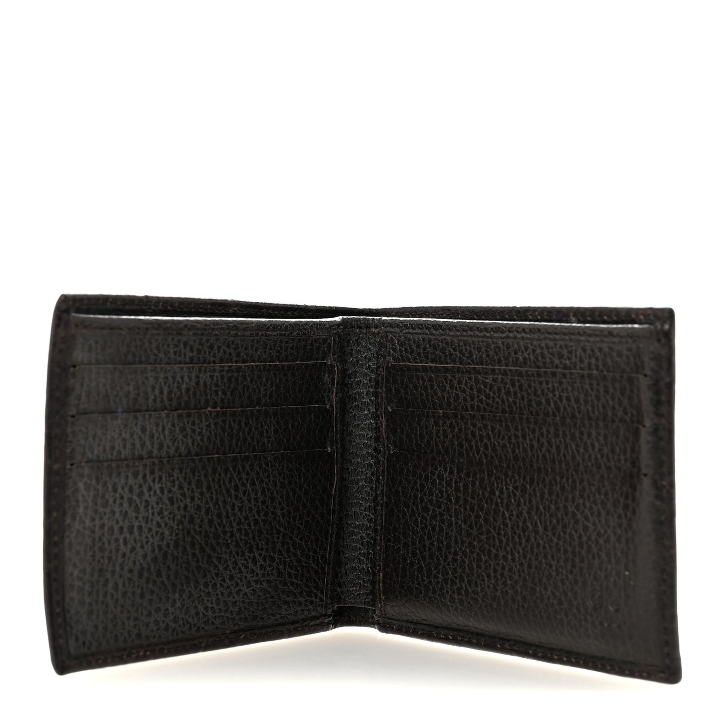 Guccissima Bi-Fold Wallet Brown