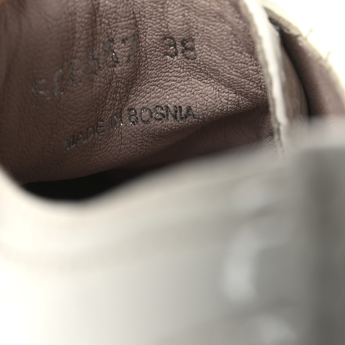 Naplak Crystal Low Top Sneakers 38 Bianco