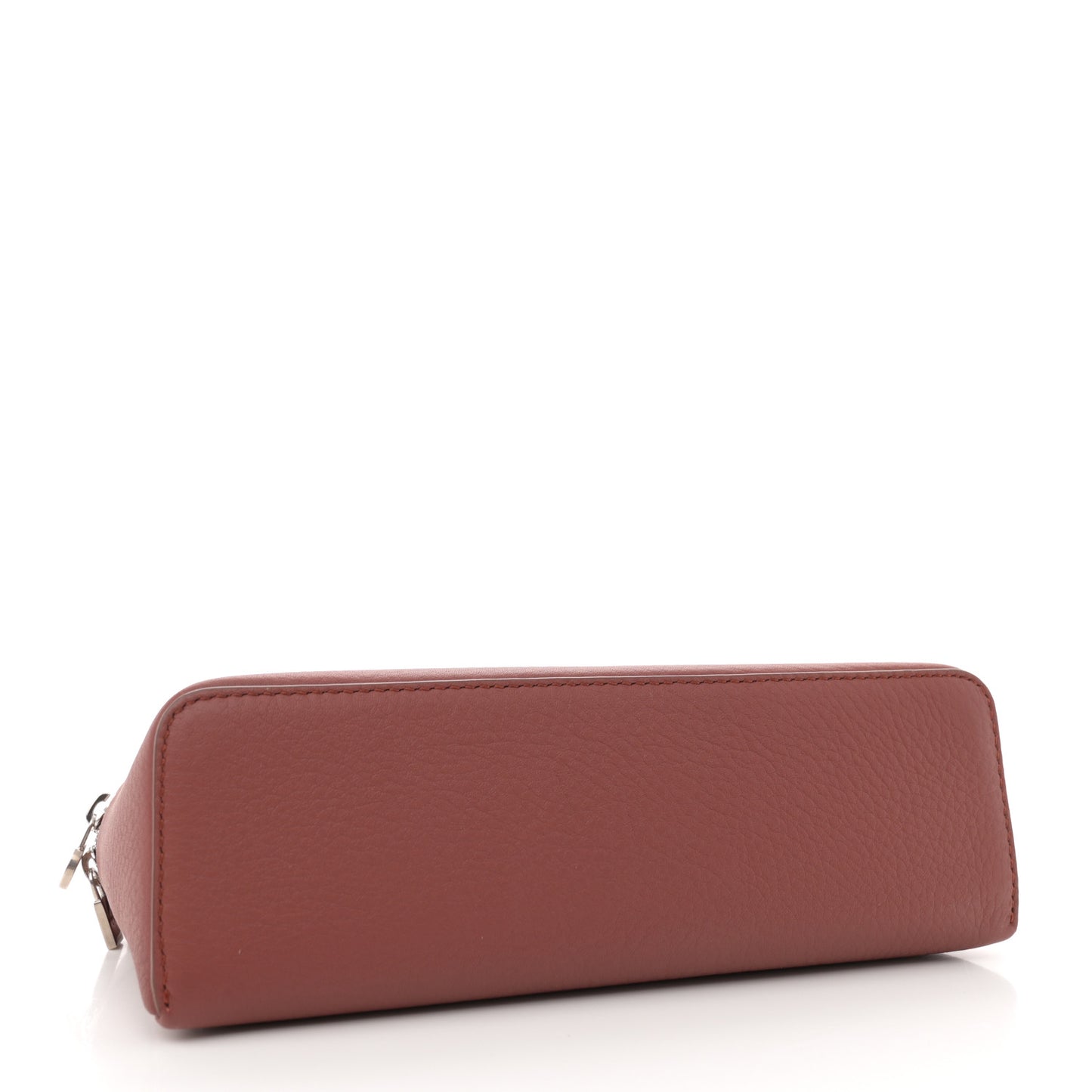 Grained Calfskin L19 Extra Pocket Pouch Kummel