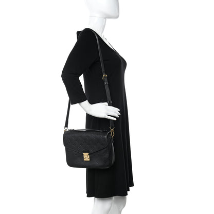 Louis Vuitton Empreinte Pochette Metis Black 2 of 15