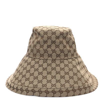 Gucci Monogram Wide Brim Hat L Beige 6 of 10
