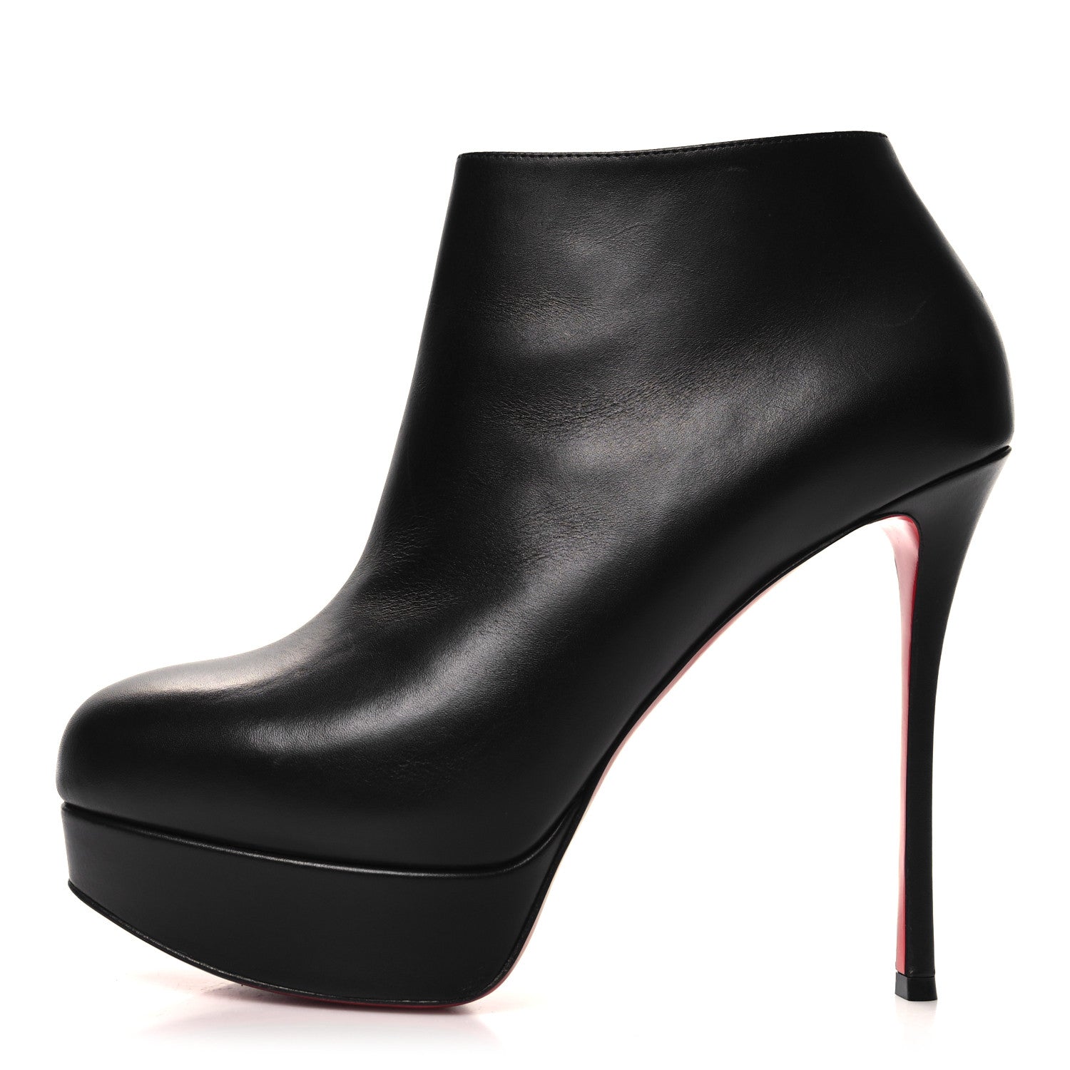 Christian Louboutin Calfskin Dirdibootie 130 Ankle Booties 39 Black 1 of 7