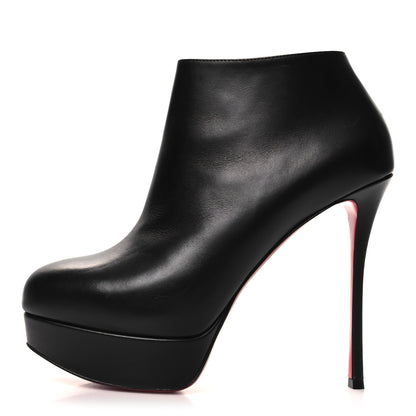 Christian Louboutin Calfskin Dirdibootie 130 Ankle Booties 39 Black 1 of 7