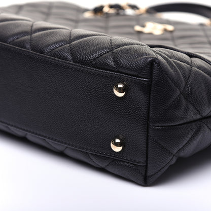 Chanel Caviar Quilted Rolled Up Tote Black 7 of 14