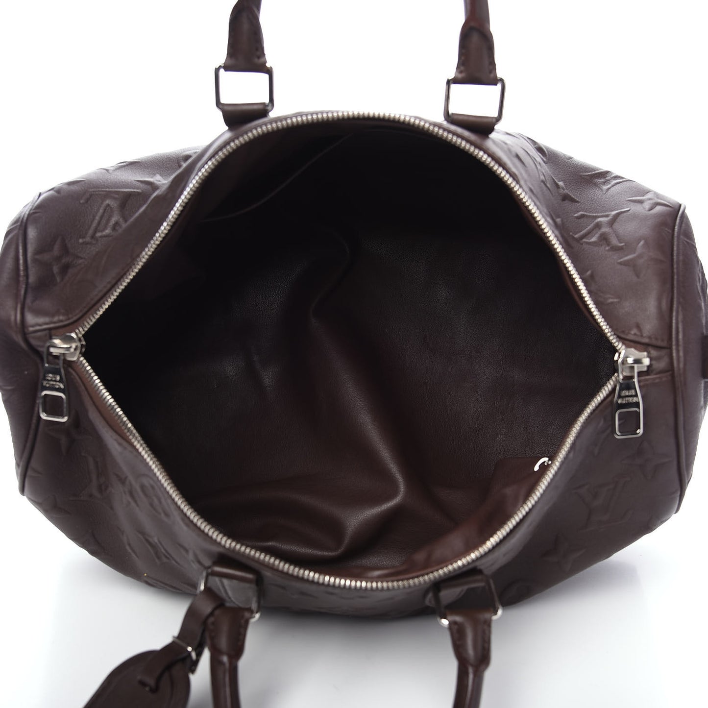 X EDUN Monogram Revelation Keepall 45 Bandouliere Brown