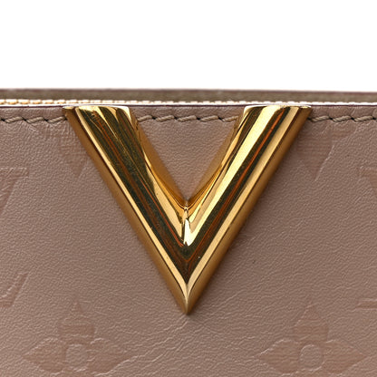Louis Vuitton Monogram Cuir Plume Very Tote MM Mastic Raisin 10 of 15