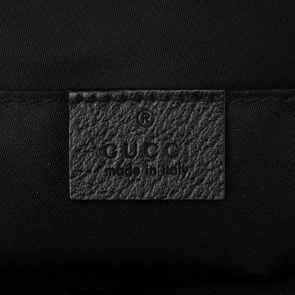 Gucci Econyl Nylon Monogram Off The Grid Sling Backpack Black 6 of 10