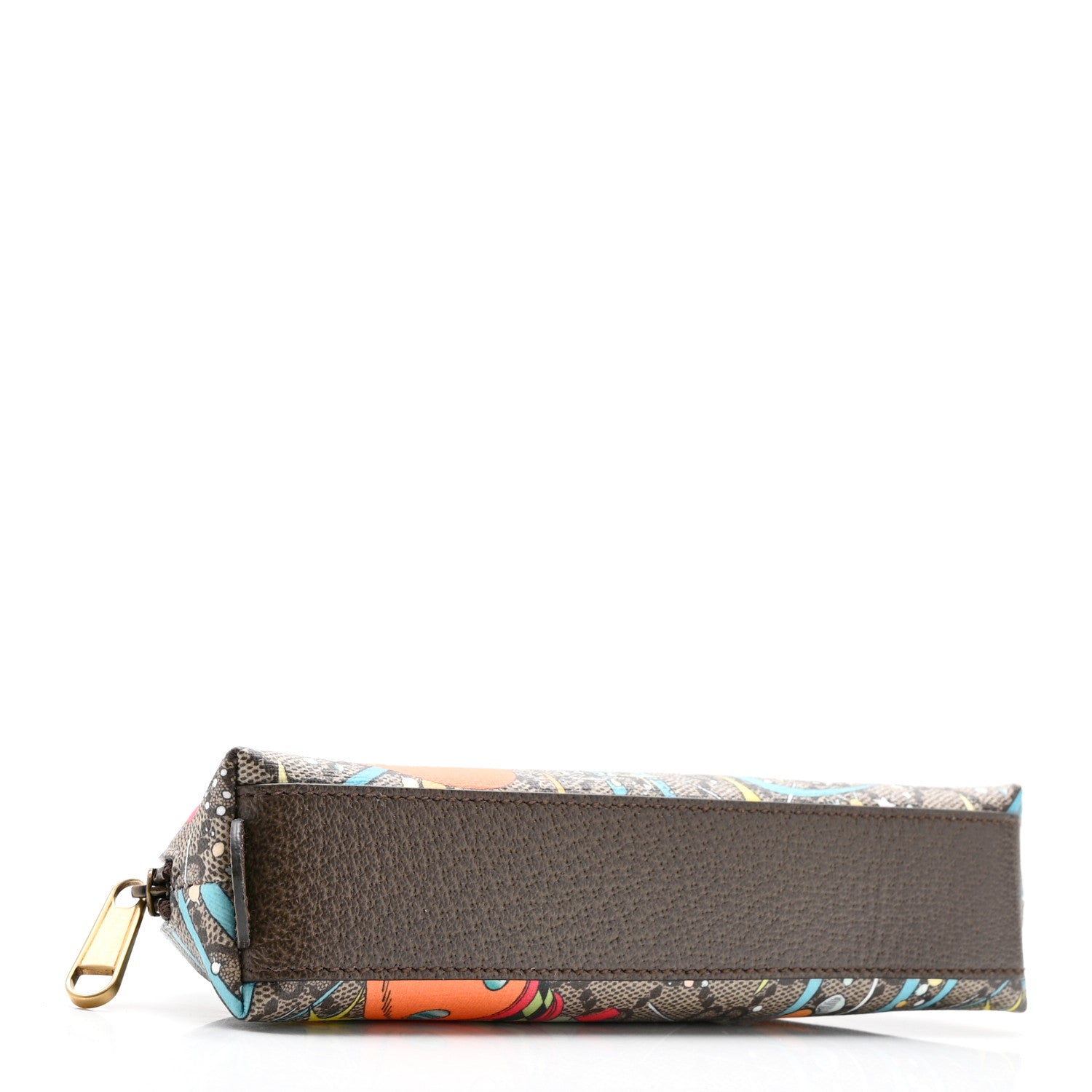 Gucci X DISNEY GG Supreme Monogram Donald Duck Pencil Case Beige Ebony 4 of 8