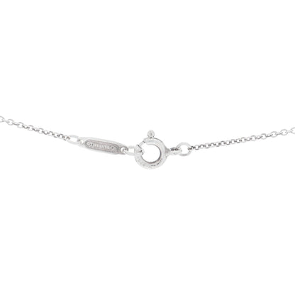 Tiffany Sterling Silver Mini Heart Key Pendant Necklace 4 of 4
