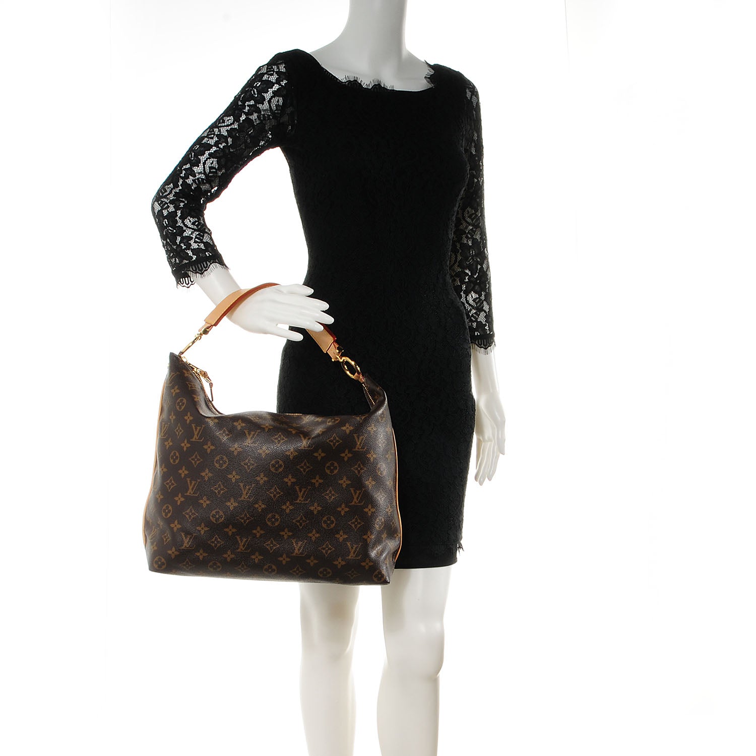 Louis Vuitton Monogram Sully MM 2 of 7