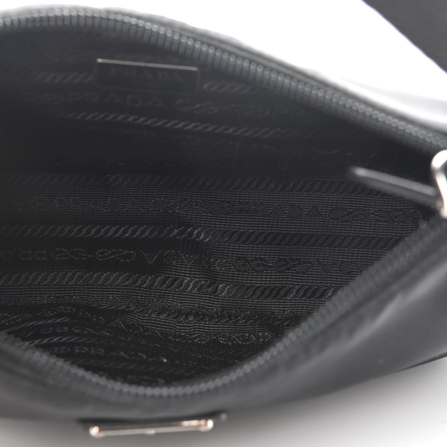 Prada Tessuto Nylon Mini Re-Edition 2000 Bag Black 5 of 12