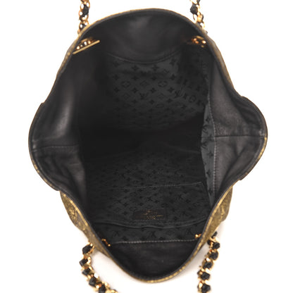 Louis Vuitton Metallic Jacquard Double Jeu Tote Gold 5 of 7