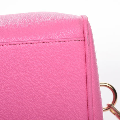 Versace Calfskin Palazzo Duffle Bag Pink 11 of 13