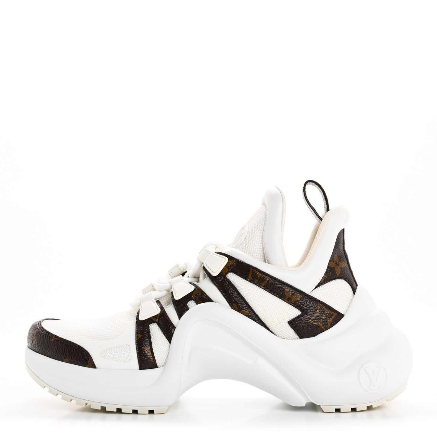 Patent Monogram LV Archlight Sneakers 39 White