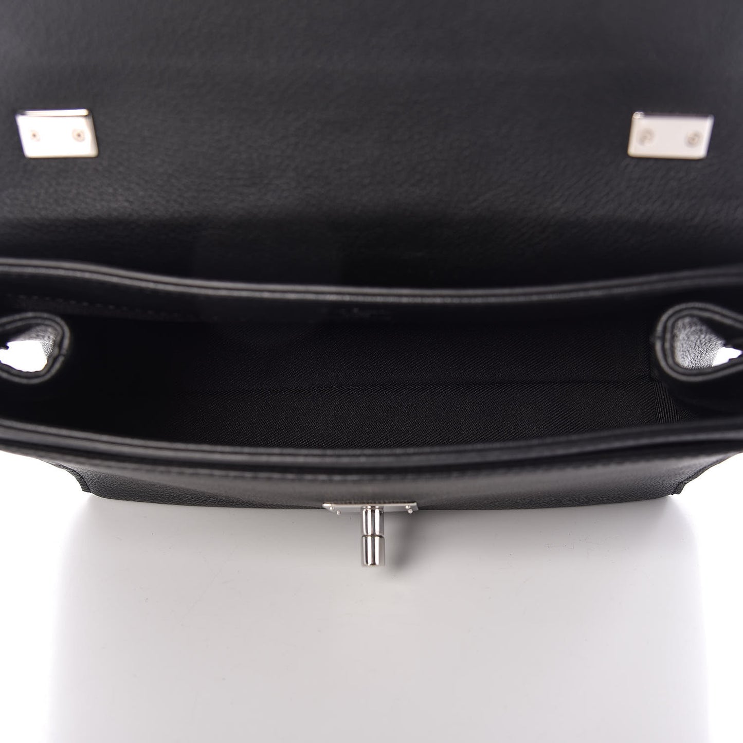 Calfskin Lockme II Chain Bag BB Black