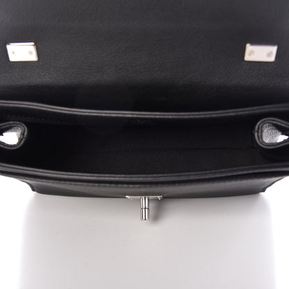 Louis Vuitton Calfskin Lockme II Chain Bag BB Black 5 of 9