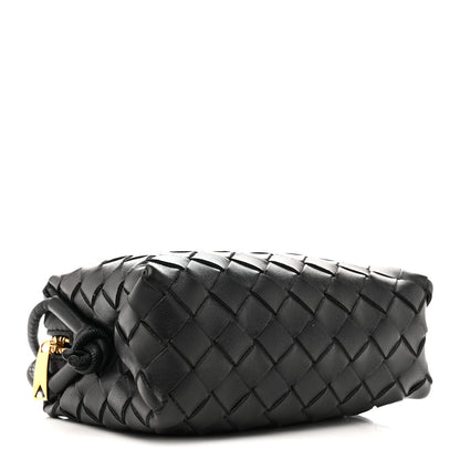 Bottega Veneta Nappa Intrecciato Mini Loop Camera Bag Black 4 of 11