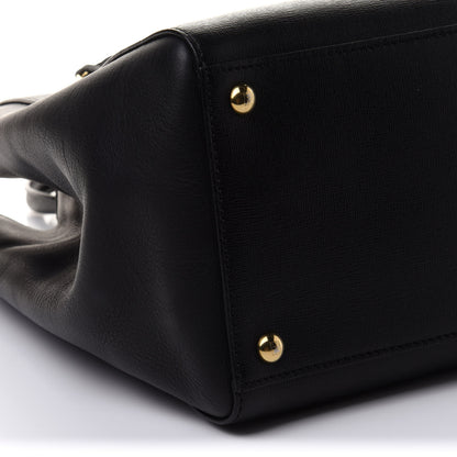 Fendi Vitello Elite Regular 2Jours Tote Black 9 of 10