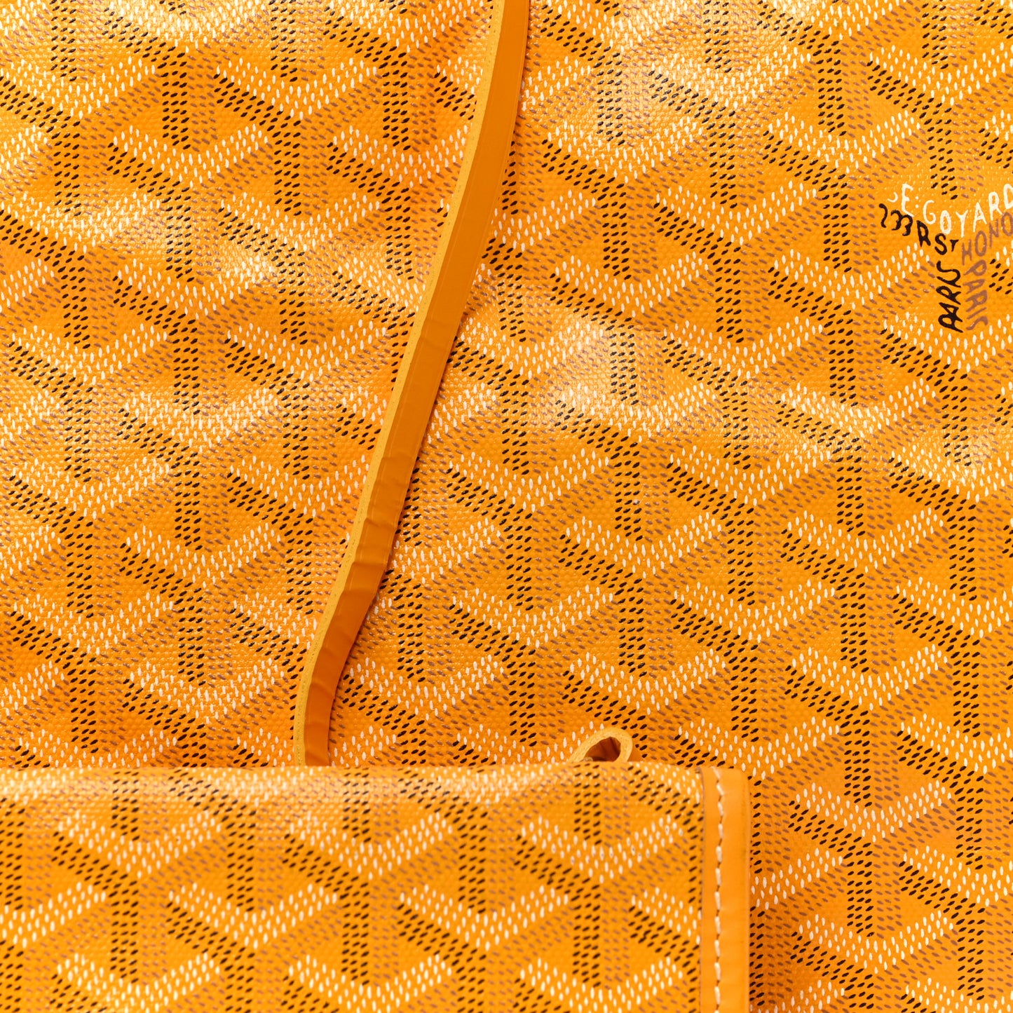 Goyardine Saint Louis PM Yellow